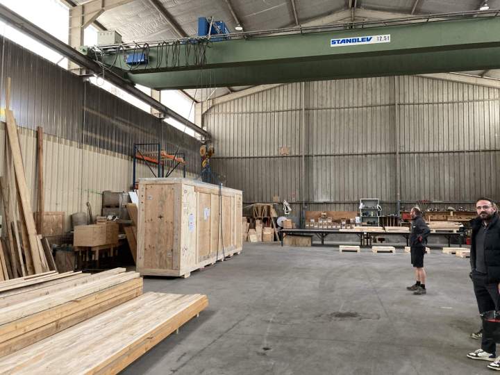 Emballages industriels bois sur mesure
