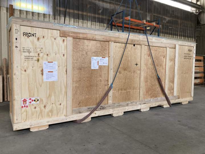 Emballages industriels bois sur mesure