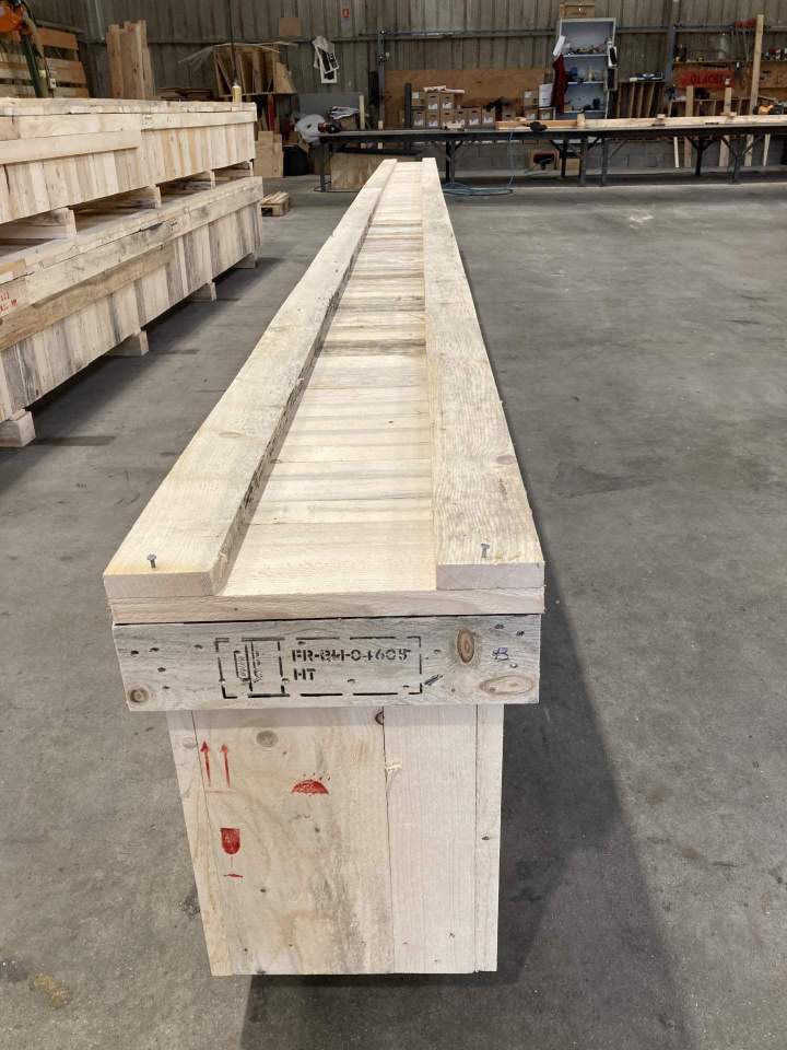 Fabrication d'emballage bois sur mesure Auvergne-Rhône-Alpes